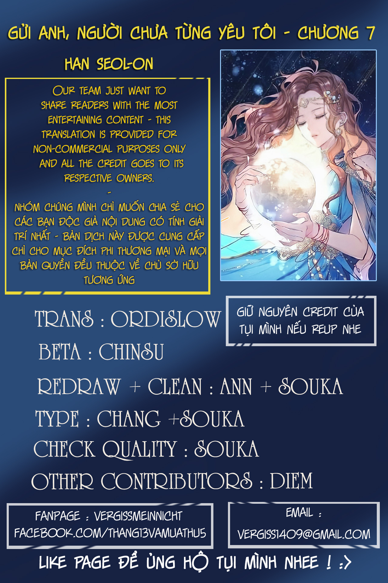 gửi anh người chưa từng yêu tôi chapter 7 49