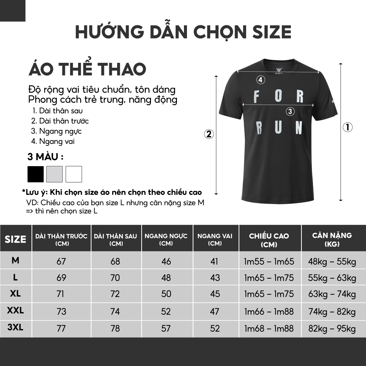 Áo Thể Thao Nam TSIMPLE cổ tròn tay ngắn tập gym vải thun lạnh thoáng mát co giãn chuẩn form For Run MSSAHP3