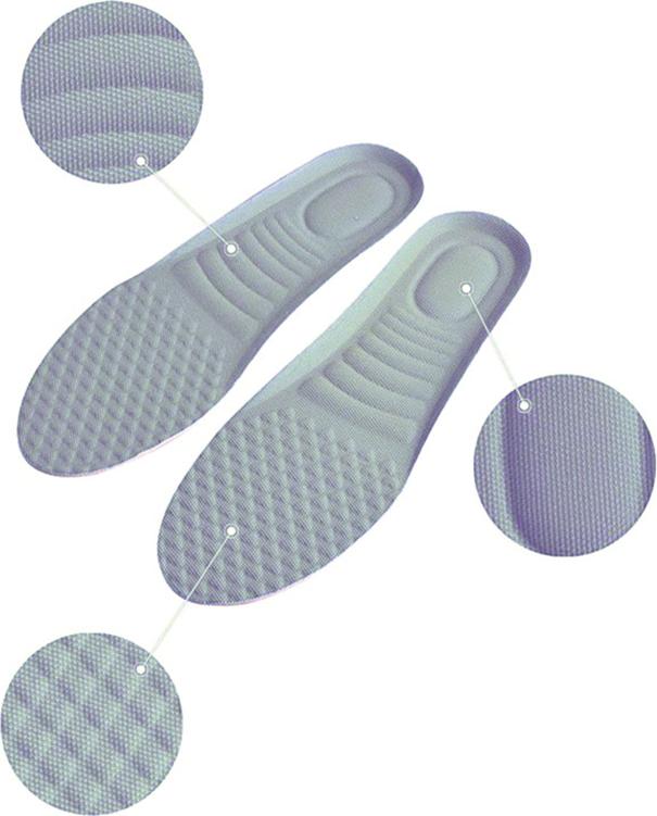 Combo 3 cặp lót giày thể thao dập vân giúp massage chân đem lại cảm giác cực êm chân (size nữ 35 đến 39 hoặc size nam 39 đến 43) PK06_3
