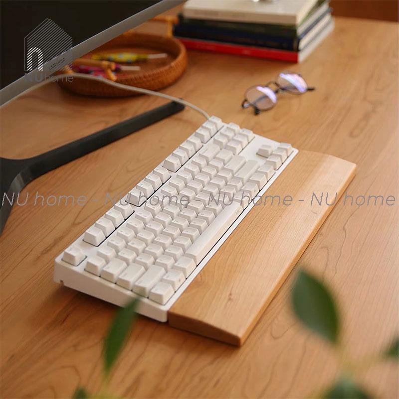 Kê tay bàn phím – Bodo, được thiết kế đơn giản và sang trọng bằng gỗ tự nhiên cao cấp