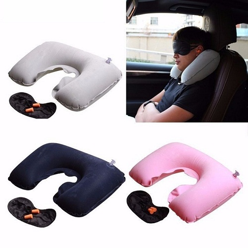Combo Gối Hơi Văn Phòng + Bịt Mắt + Bịt Tai