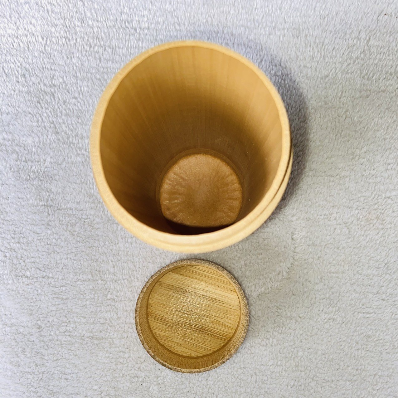 Hộp đựng Trà bằng tre 19.5cm