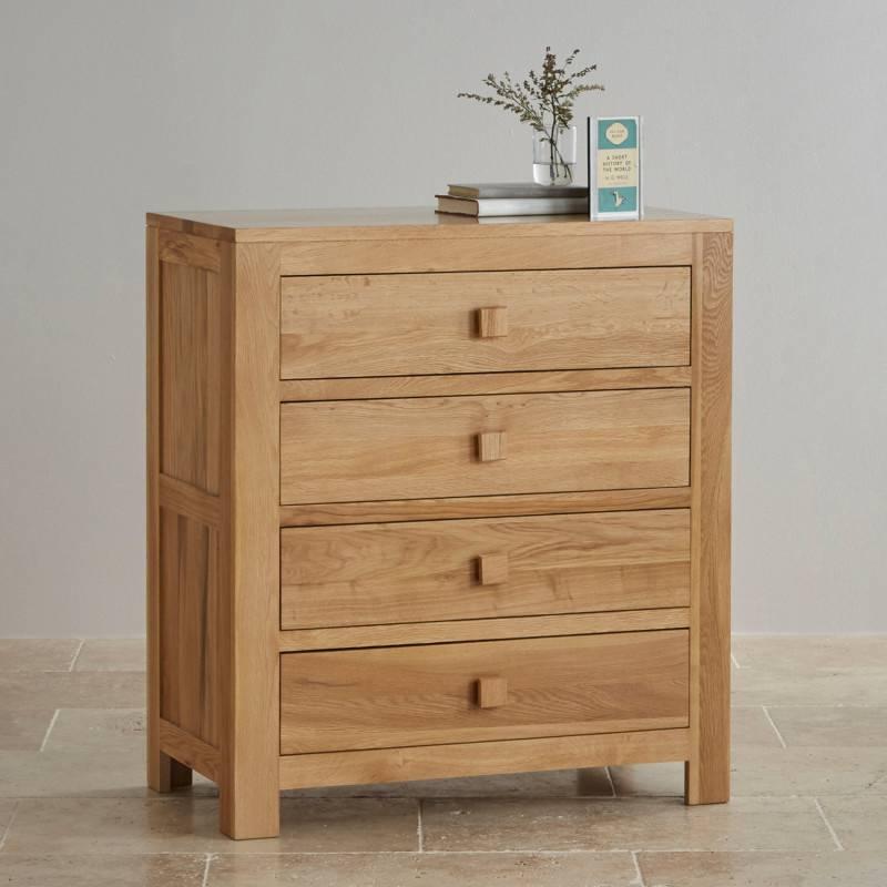 Tủ 4 Ngăn Kéo Oakdale Gỗ Sồi Ibie BSK4DALO