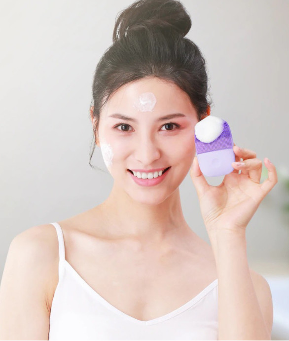 Máy rửa mặt sóng âm Xiaomi inface sonic facial device phiên bản 2020 - Hàng chính hãng