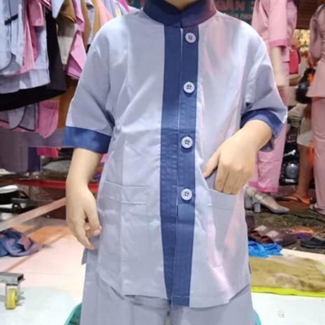 Đồ Lam Đi Chùa Cho Bé # Lãnh Tụ Phối