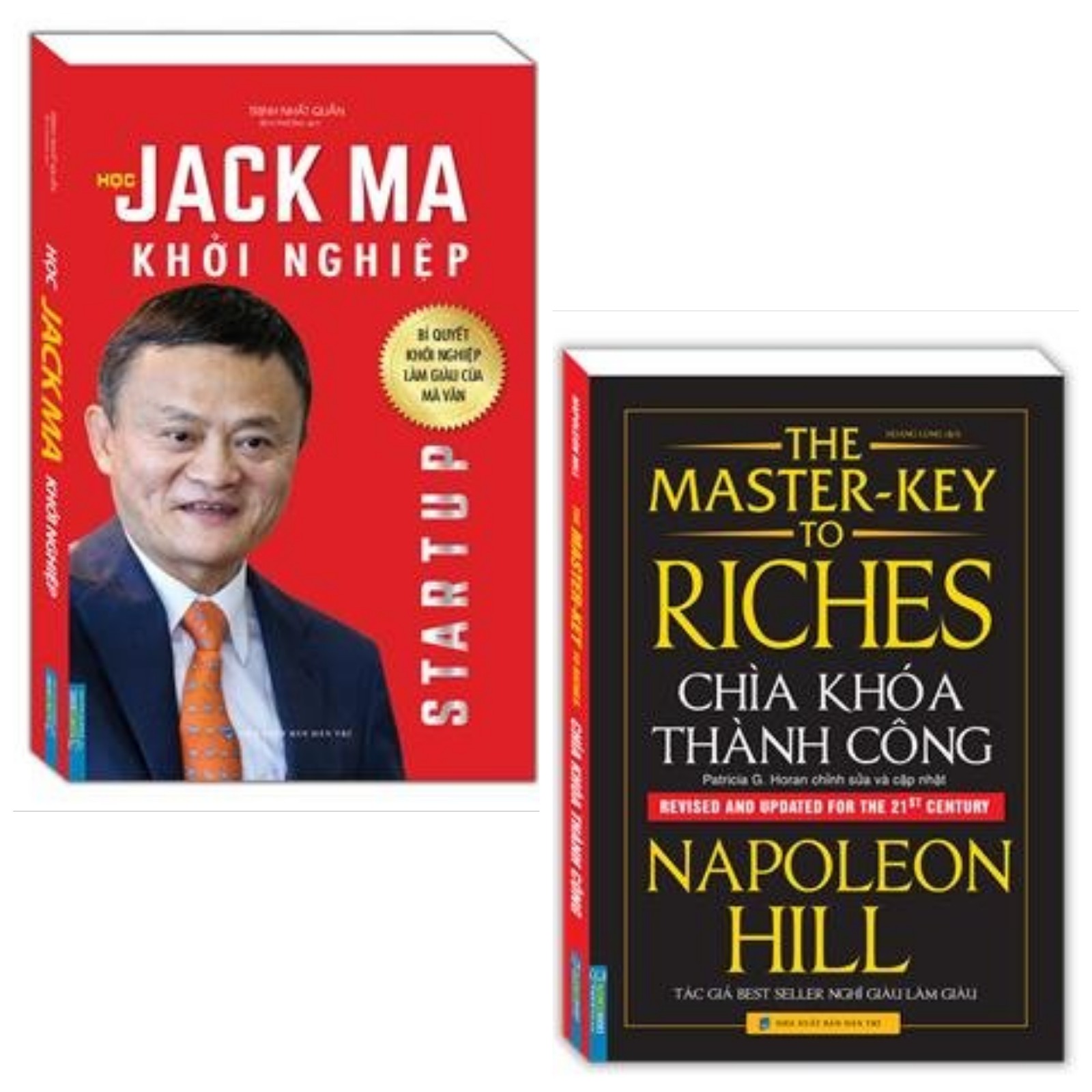 Combo 2 cuốn về kinh tế cực kì hữu ích: Chìa Khóa Thành Công + Học Jack Ma Khởi Nghiệp