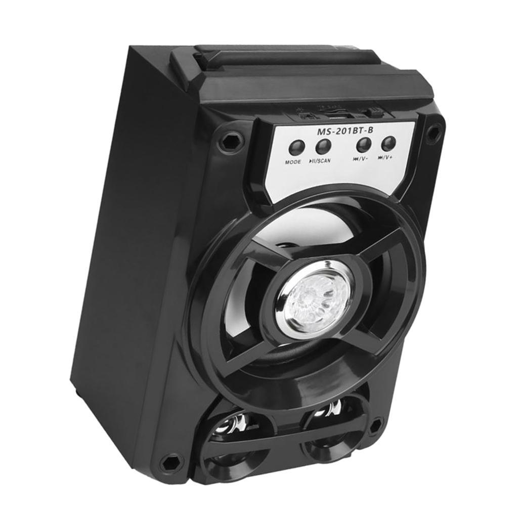 Black Outdoor Speaker w/ for