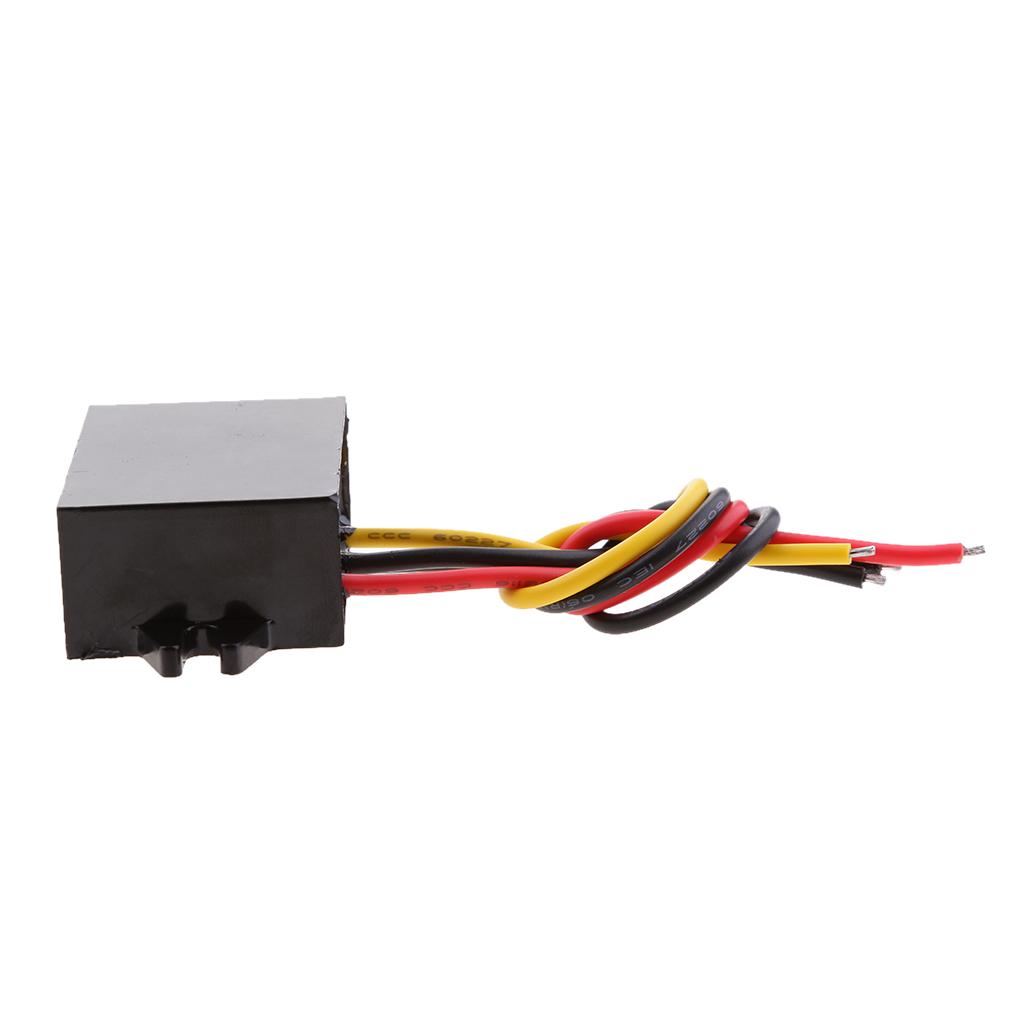 DC Volt Converter 8-36V 12V/24V Step Down to 5V 4A/20W Car LED Power Supply Waterproof