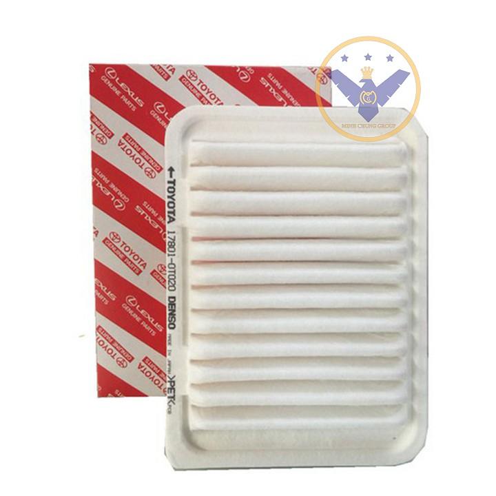 COMBO lọc nhớt, lọc điều hòa, lọc động cơ, lọc xăng Toyota Vios 2007 - 2013