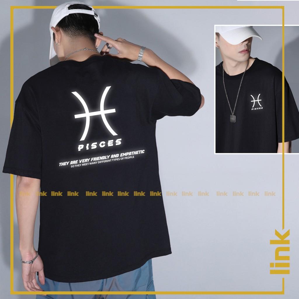 Áo phản quang bạc cung Song Ngư - Cung Hoàng Đạo tay lỡ unisex