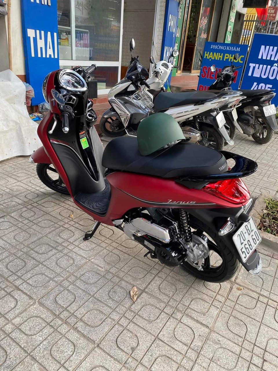 ỐP CHE PÔ DÙNG CHO ĐỜI XE JANUS 2022 2023 CROM