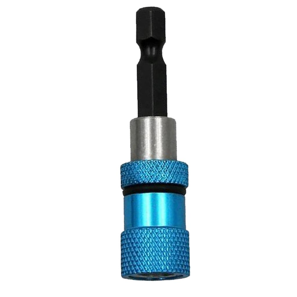 1/4 Inch Impact Drive Hex Shank Quick Release Change Holder Bit Drill Chuck