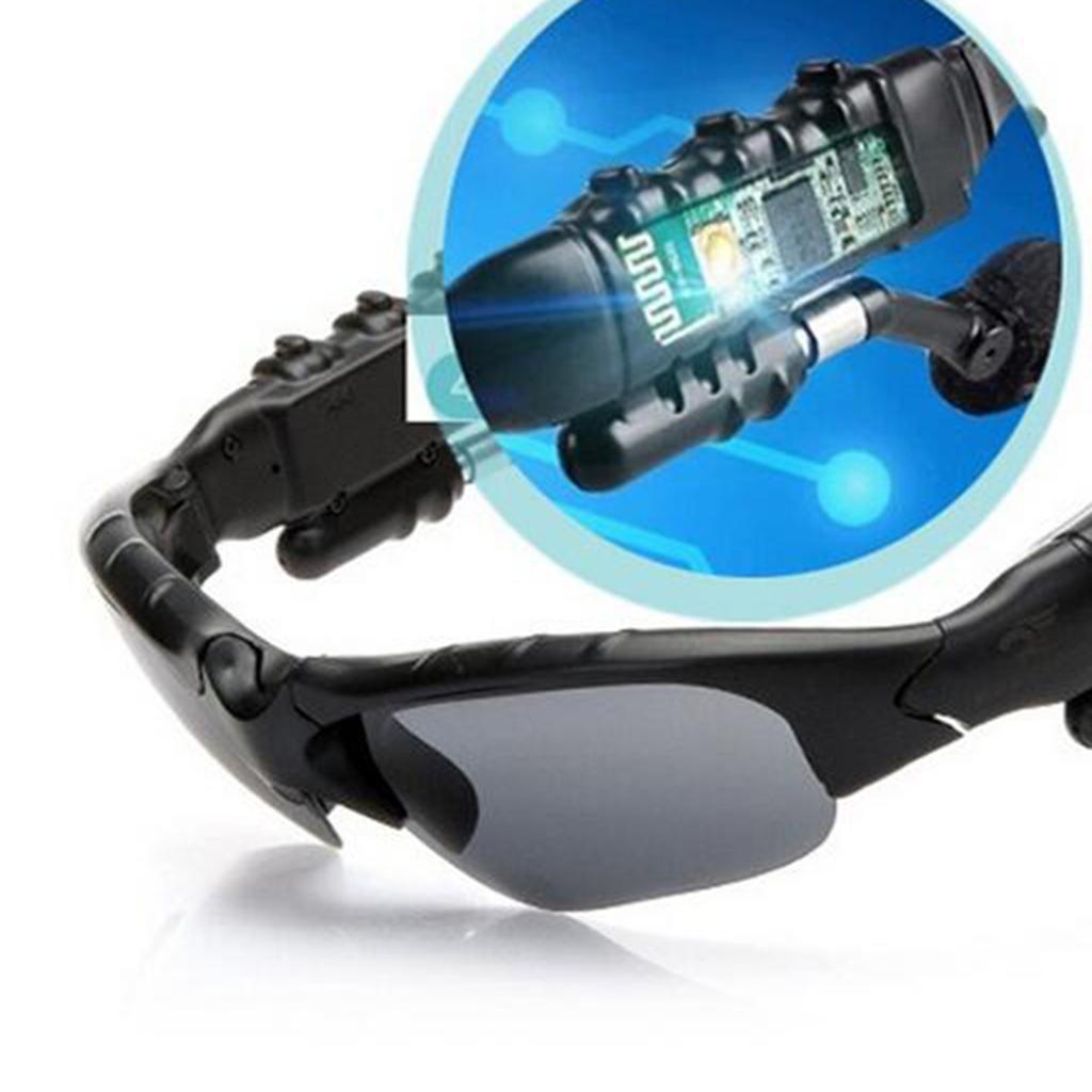 Bluetooth Sunglasses Wireless Headset Headphones With Mic for Car Driving
