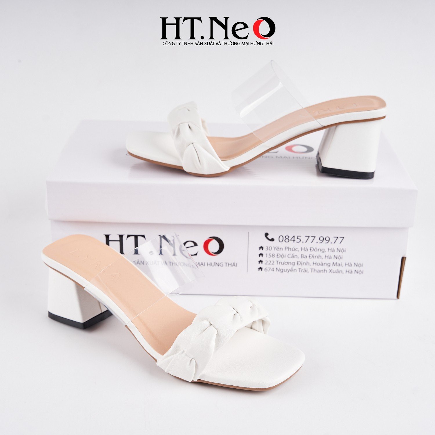 Sandal nữ quai dúm kết hợp với quai mica gót trụ 5p, đi lại êm chân, thoải mai, thiết kế độc đáo SDN181