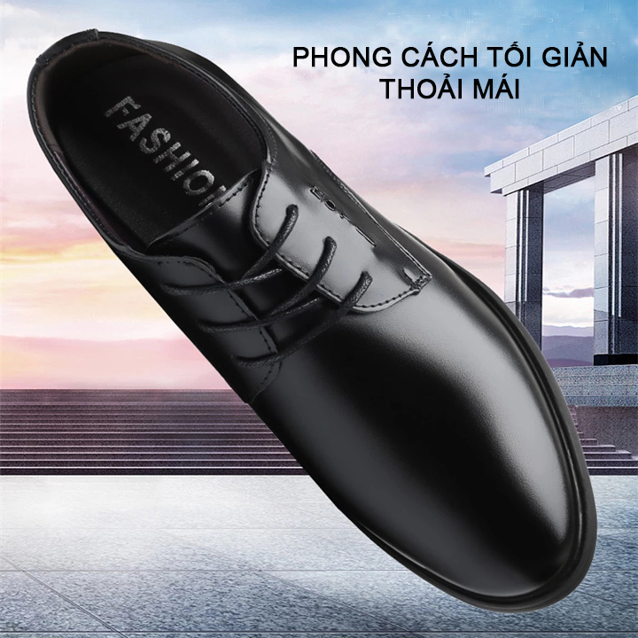 Giày da nam thiết kế phong cách quý ông mã GIAYDA8865