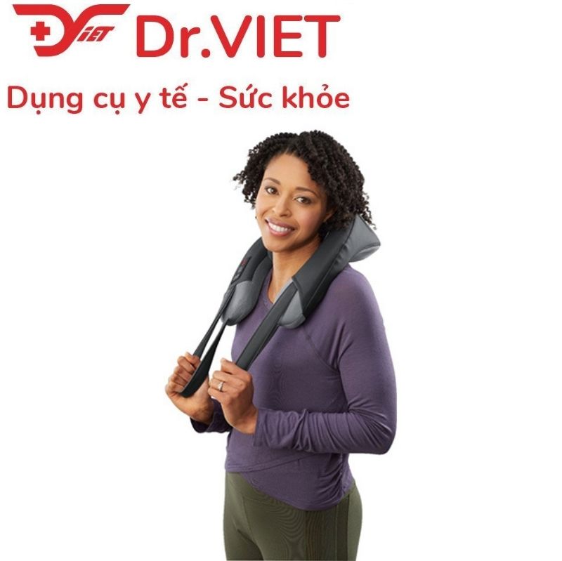 Đai massage cổ vai gáy Shiatsu kèm nhiệt hồng ngoại NMS-377HJ