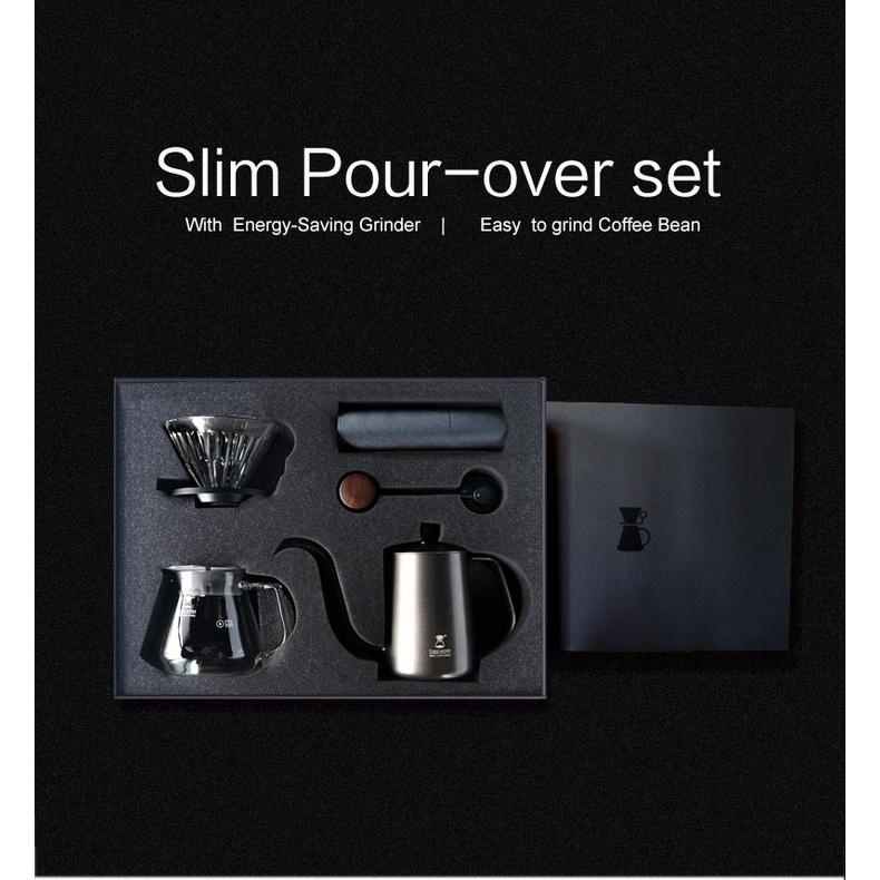 Set pha cà phê Pour Over Timemore Slim Plus | Bộ pha cà phê Best Seller 2021