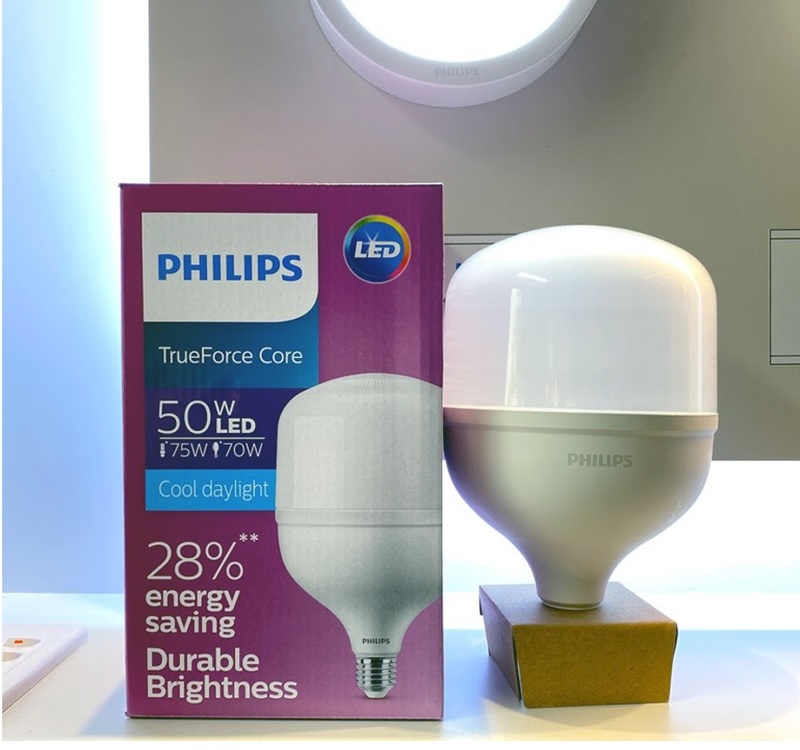 Bóng đèn Philips LED Trụ TForce Core 50W E27