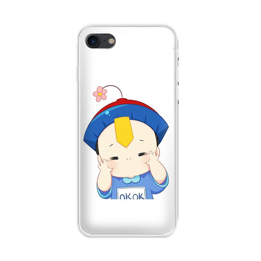 Ốp lưng điện thoại Iphone 7/ Iphone 8 - 01013 7875 LITTLEBOY01 - Silicon dẻo - Hàng Chính Hãng