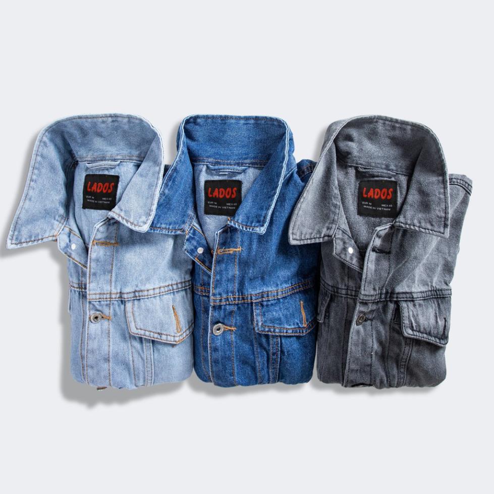 Áo khoác Jeans dày dặn , form đẹp cực nam tính Modelfashion - 2033 -8250