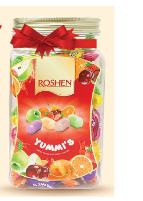 Kẹo Roshen Yummi's Ukraine hộp 380g