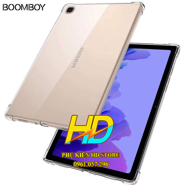 Ốp Lưng Chống Sốc Cho Samsung Tab A7 2020 10.4 inch T500/T505 Dẻo Silicon trong Suốt Có Gờ Bảo vệ Camera