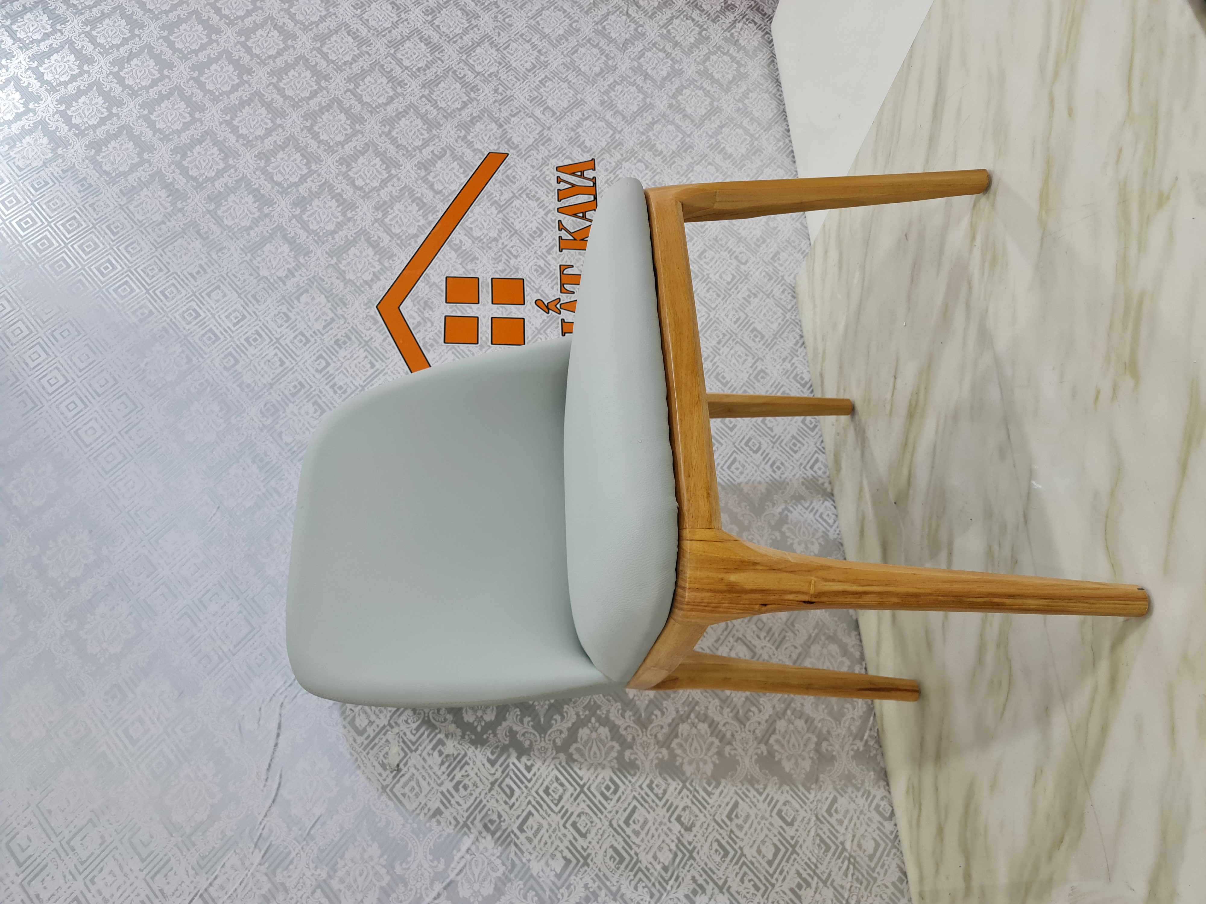 Bộ Bàn Ăn 4 Ghế Mặt Đá Nhập Khẩu Doxa BAK – 02