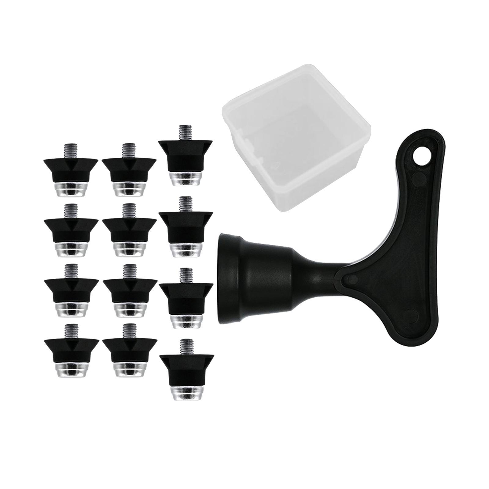 12Pcs Track Shoes Spikes Portable for Athletic Sneakers Competition Training