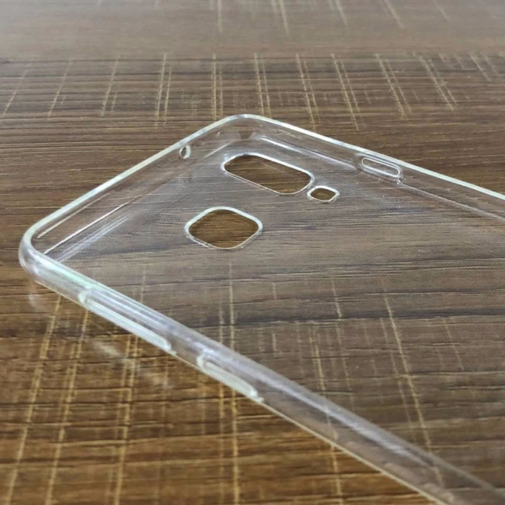 Ốp lưng silicon trong suốt cho Samsung Galaxy A8 Star