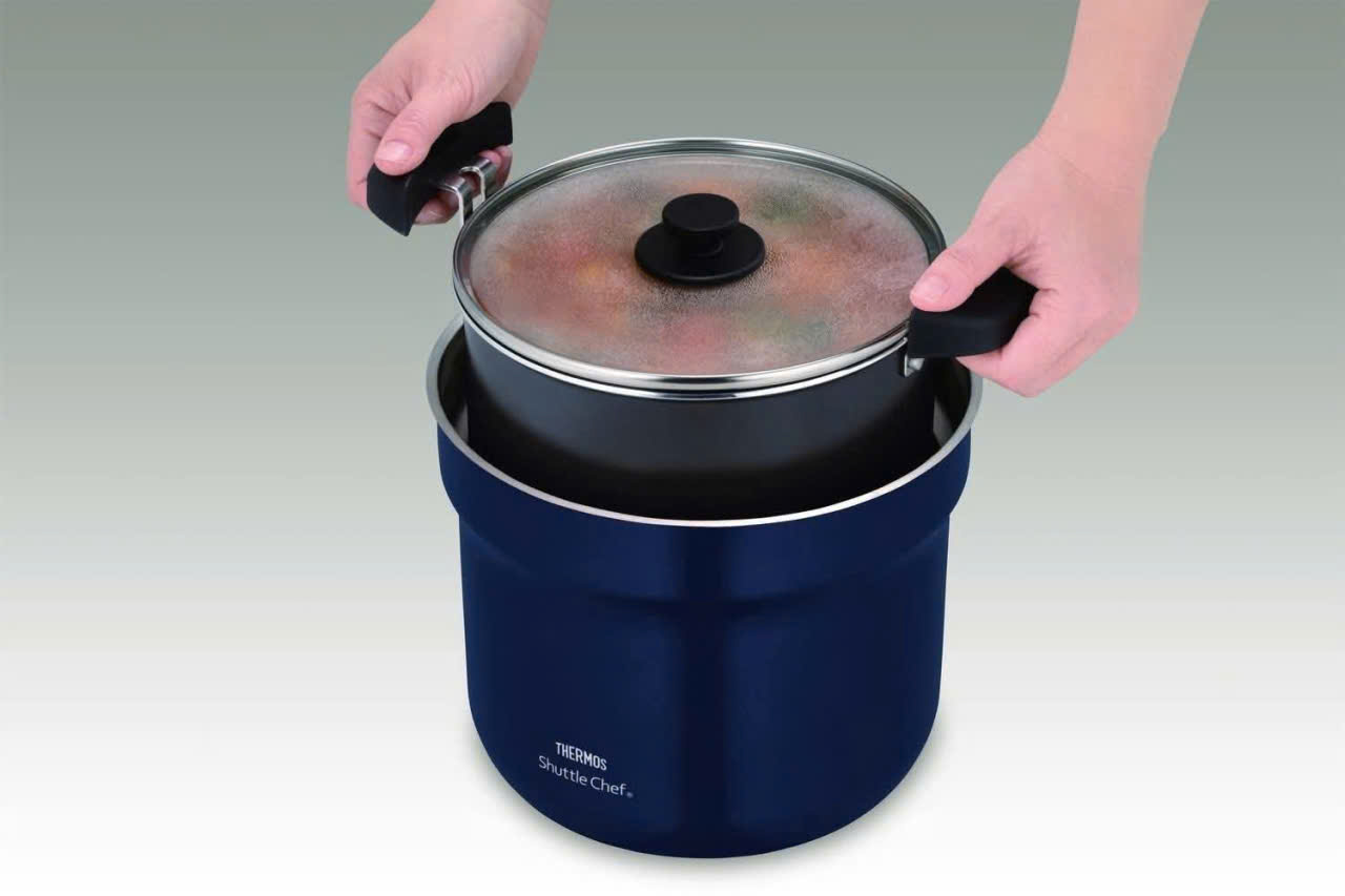 NỒI Ủ CHÂN KHÔNG THERMOS 4,3L Hàng chính hãng