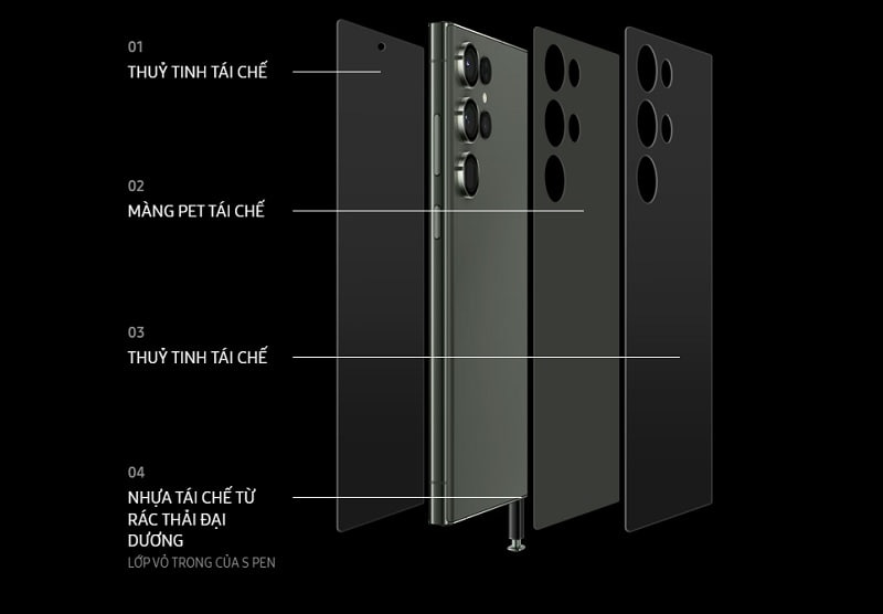 Điện thoại Samsung Galaxy S23 Ultra 1TB - Hàng chính hãng