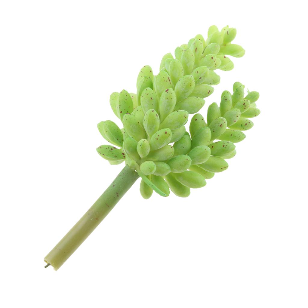 Artificial Green Succulent Plants Wedding Party Decor Home Garden Decor #1