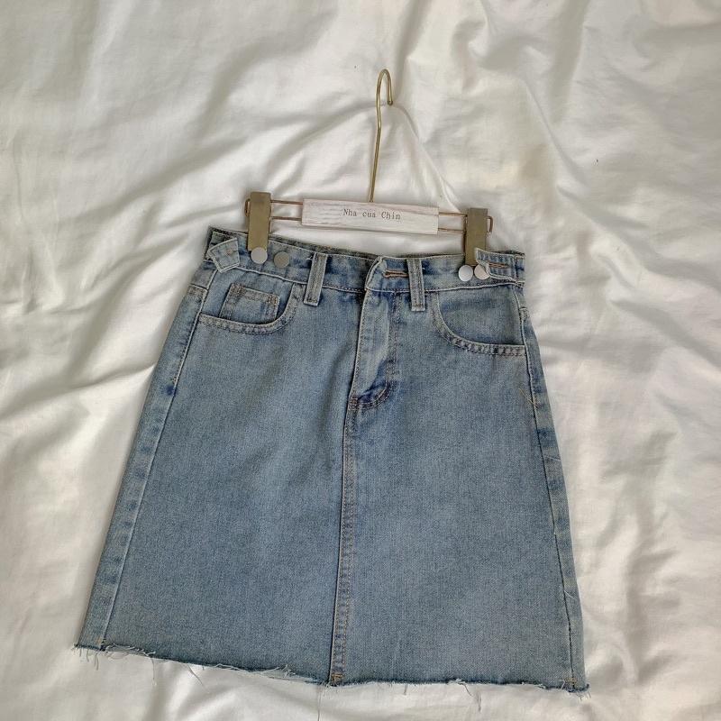 Chân váy jean