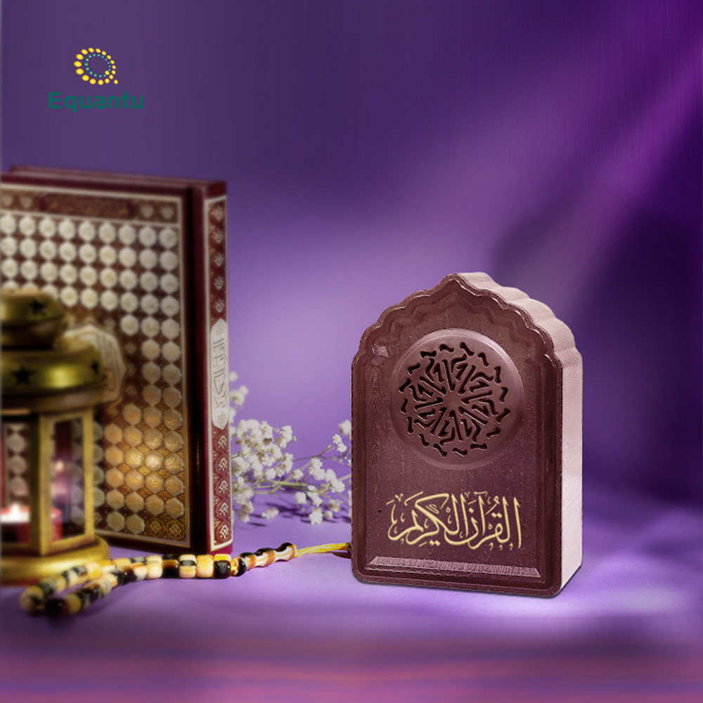 Loa Muslim QB818 2020 Phong Cách Mới 8Gb Có Thể Sạc Lại Kết Nối BT Điều Khiển Từ Xa
