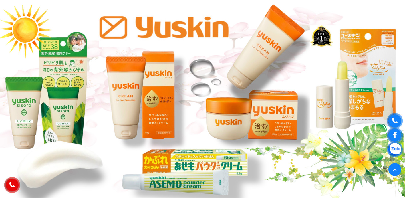 Son Dưỡng Môi Cấp Ẩm Yuskin Relip Care Stick (Thỏi 3.5g)