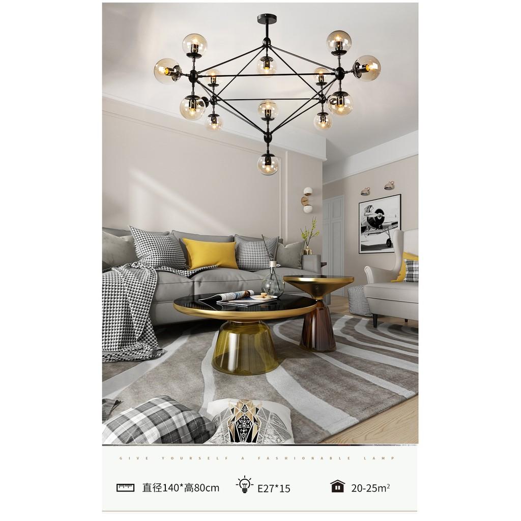 Đèn thả phân tử 10 bóng TP218 THINHPHAT BAO GỒM BÓNG