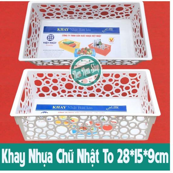 Rổ nhựa chữ nhật sét 10 cái