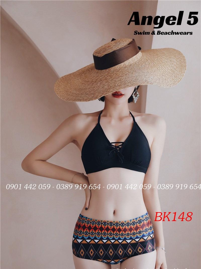 Set bikini kèm váy maxi BK148