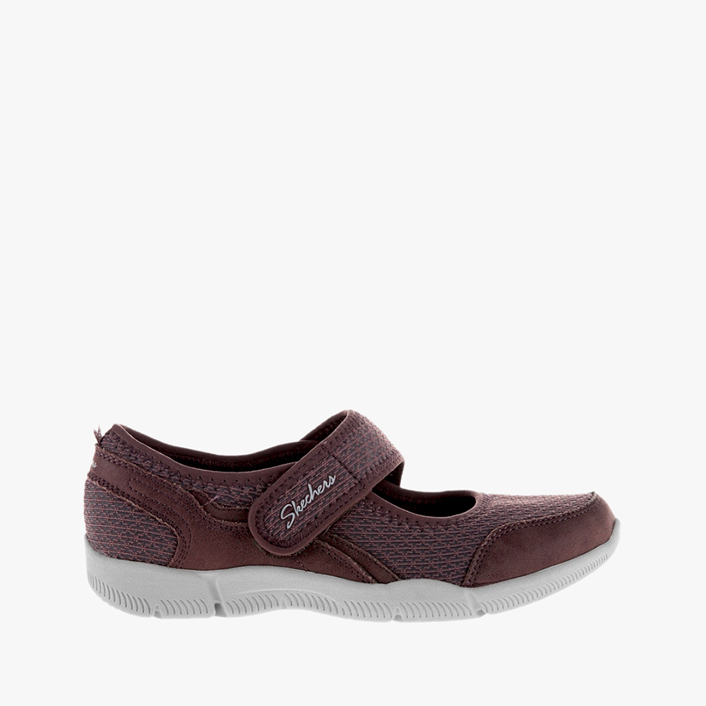 SKECHERS - Giày slip on nữ phối quai ngang Be Lux 23169