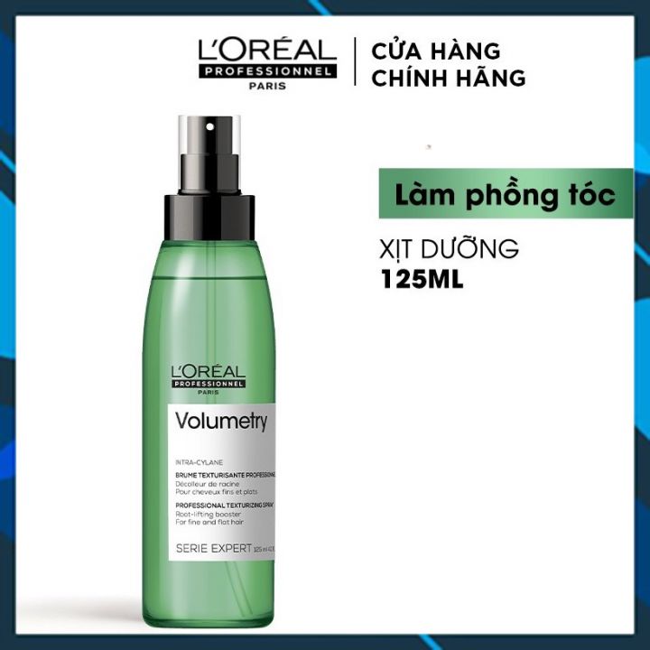 XỊT DƯỠNG LÀM PHỒNG TÓC L'OREAL SERIE EXPERT VOLUMETRY PROFESSIONAL TEXTURIZING SPRAY 125ML