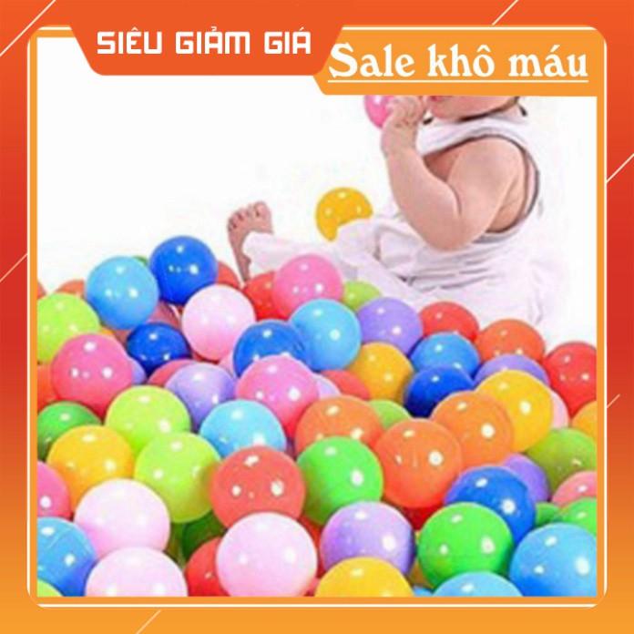 100 BÓNG NHỰA MỀM CHO BÉ