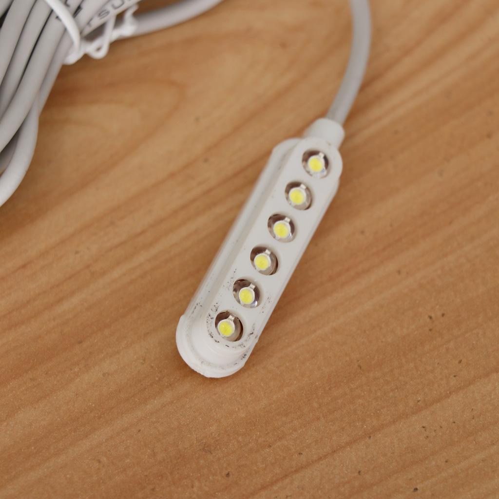 3x Universal Sewing Machine Light Work Lamp 6 LED with Switch
