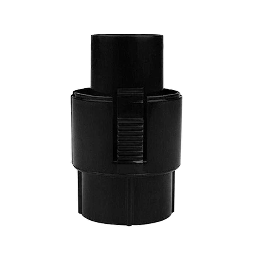 2X Vacuum Cleaner Brush Nozzle Hose Connector Adapter 35mm/40mm Black