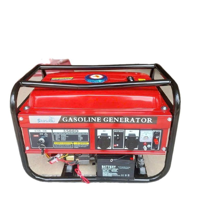 Máy phát điện chạy xăng 3,5kw SHIRUKU EC3500CX khởi đông dễ dàng di chuyển linh hoạt