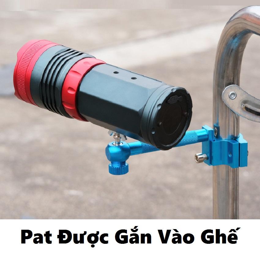 Pass Gắn Đèn Kim Loại Cao Cấp Lắp Ghế Câu,Thùng Câu Chuyên Dụng Cao Cấp SLK-7 - Sanami Fishing