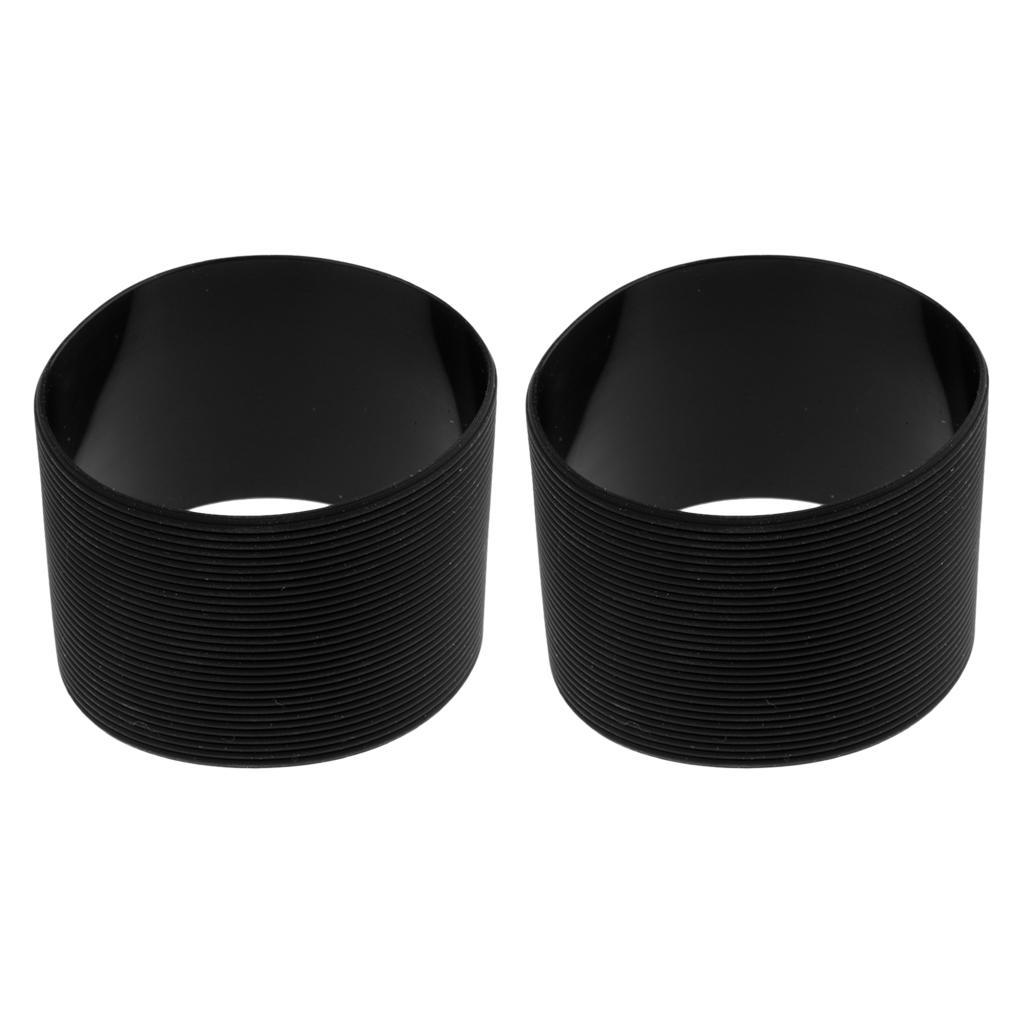 2x Outdoor Silicone Round Non-