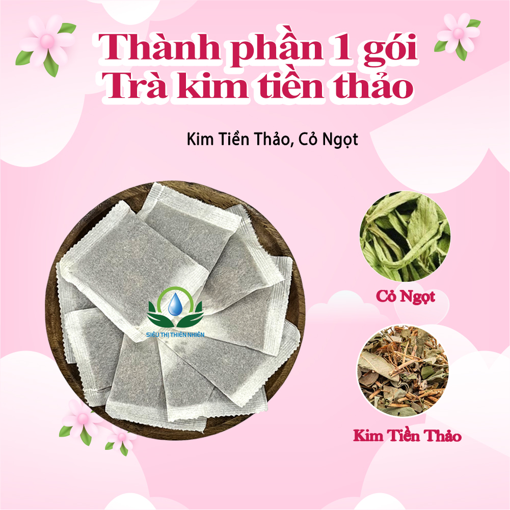 Trà Kim Tiền Thảo Hộp 30 Túi Lọc Của Siêu Thị Thiên Nhiên