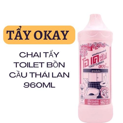 Chai tẩy toilet bồn cầu OKAY Thái Lan 960ml shopbaby1122