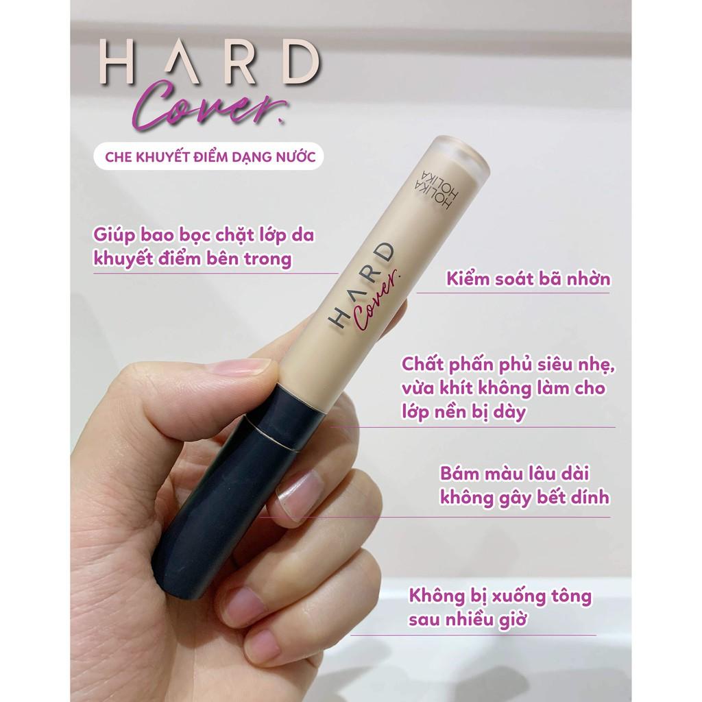 Che khuyết điểm dạng nước Holika Holika Hard Cover Liquid Concealer SPF30, PA++ màu 04 Honey 7g