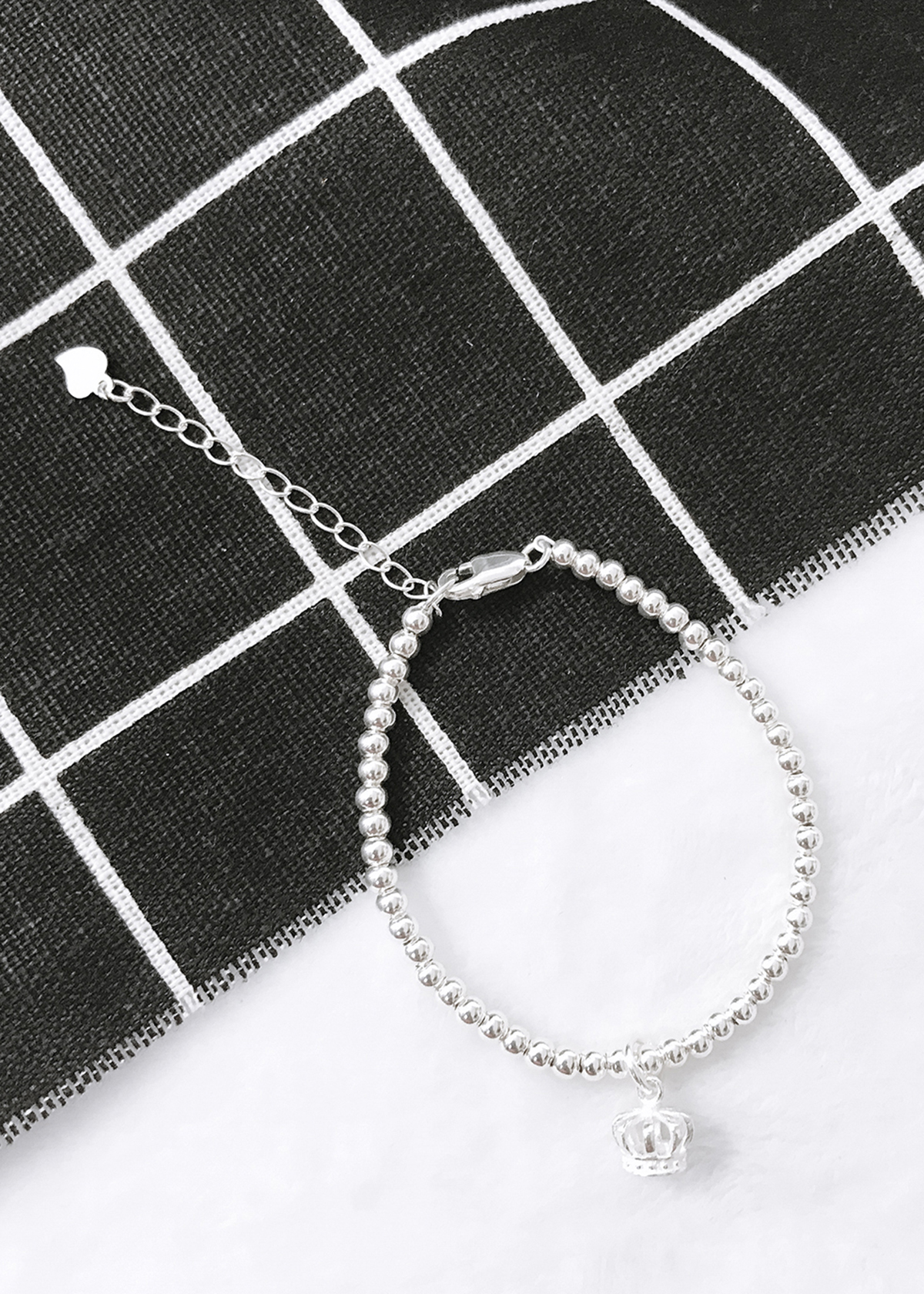 Lắc bi bạc vương miệng-  Ngọc Quý Gemstones